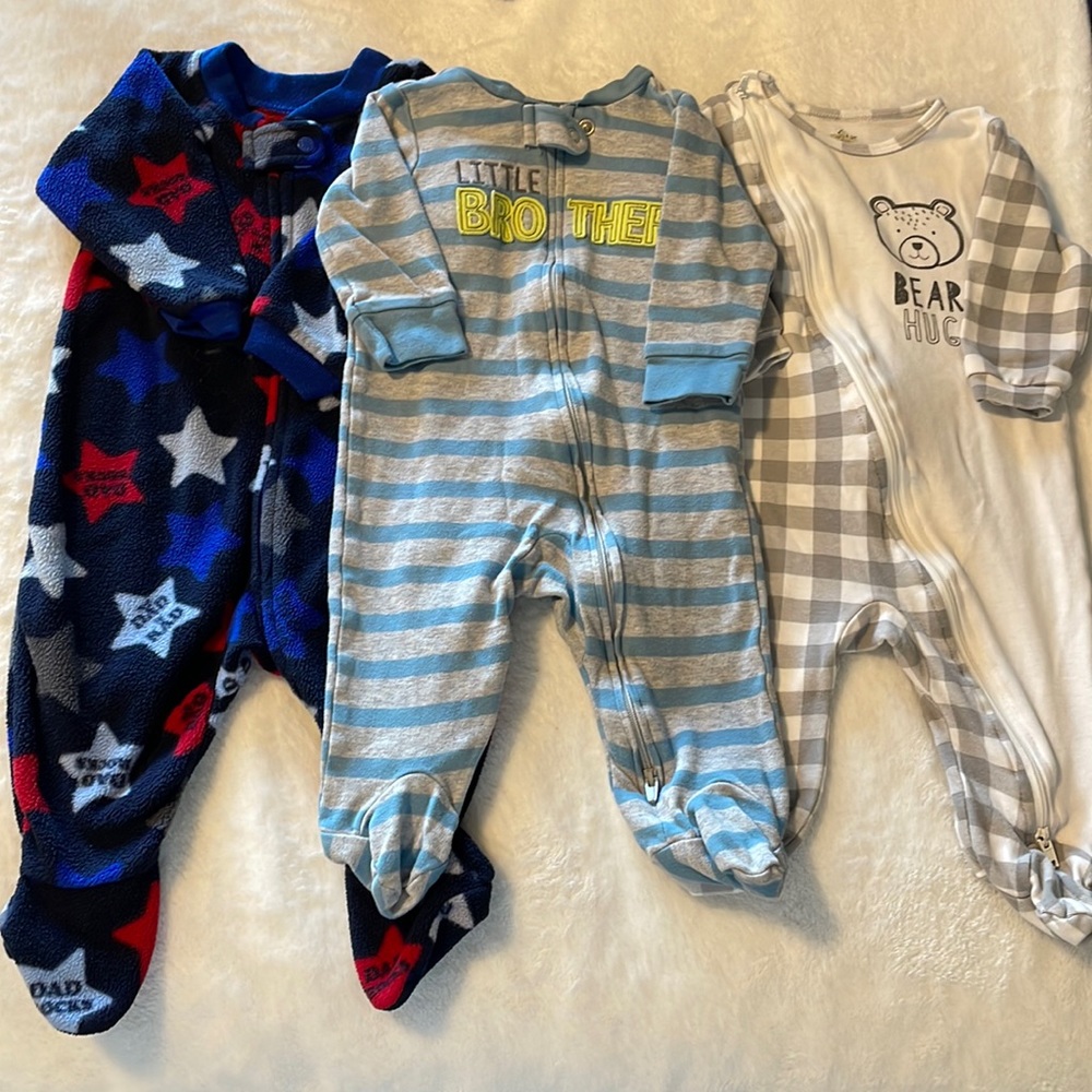 Lot of sleepers 3-6 month boy